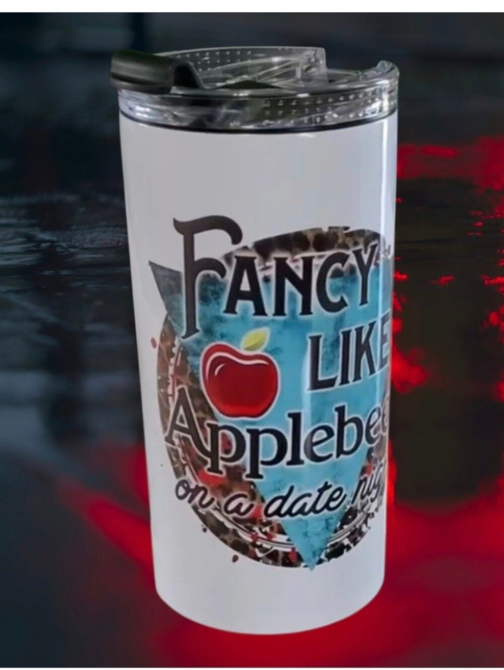 Fancy Like Applebee's on a Date Night 4 in 1 Can Cooler 14oz Tumbler 🎉sale